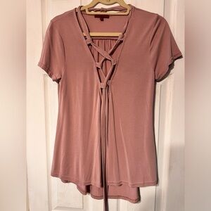 Red by BKE soft blouse